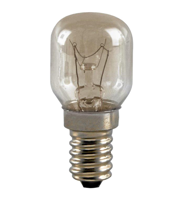 Eveready S1020 E14 SES 300° Heat Resistant Oven Incandescent Bulb 15W 100lm Warm White 2800K