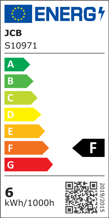 JCB S10971 E14 SES Golf LED Bulb Opal 4.9W 470lm Warm White 3000K