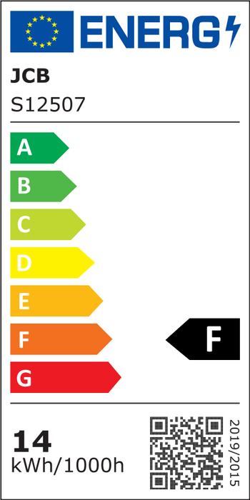 JCB S12507 B22 BC GLS LED Bulb Opal 14W 1521lm Cool White 4000K