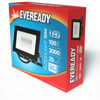 Eveready S13946 30W IP65 LED Floodlight Cool White 4000K