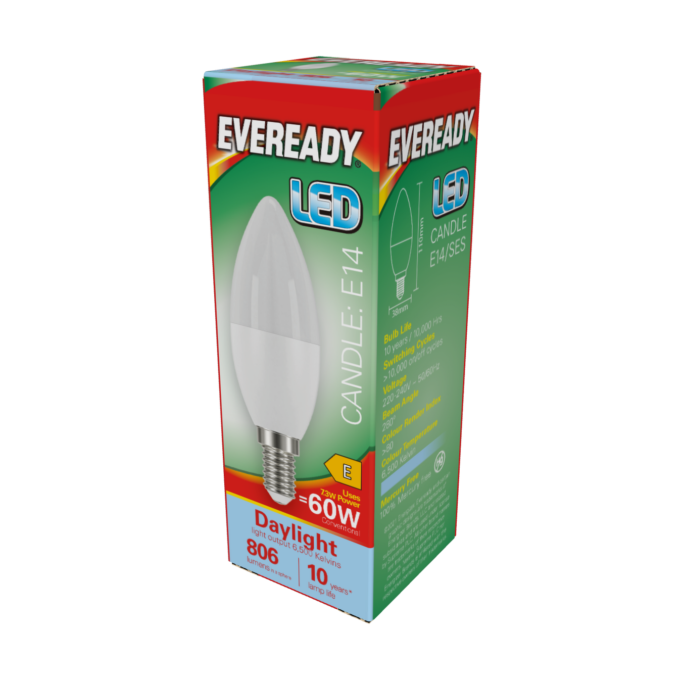 Eveready E14 (SES) LED Bulbs