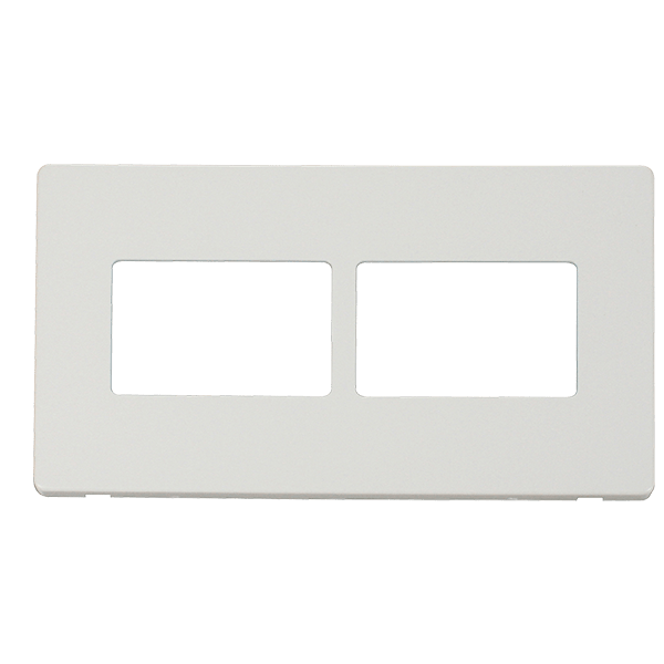 Click SCP406MW Definity 2G Plate (3 x 2) Aperture - Metal White ...