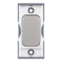 Selectric SGRID360-27 GRID360 10A Intermediate Switch Module - Satin Chrome, White Insert