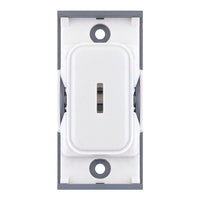 Selectric SGRID360-323 GRID360 10A DP Key Switch Module - Matt White, White Insert