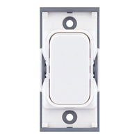 Selectric SGRID360-329 GRID360 20A Intermediate Switch Module - Matt White, White Insert
