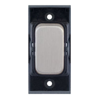 Selectric SGRID360-42 GRID360 10A Intermediate Switch Module - Satin Chrome, Black Insert