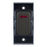 Selectric SGRID360-463 GRID360 20A DP Switch Module with Neon - Dark Bronze, Black Insert