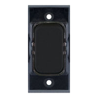 Selectric SGRID360-531 GRID360 20A DP Illuminated Blue Indicator Switch Module - Black