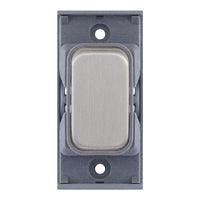 Selectric SGRID360-57 GRID360 10A Intermediate Switch Module - Satin Chrome, Grey Insert