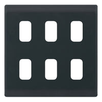 Selectric SSL615 GRID360 Part M 6 Aperture Modular Front Plate