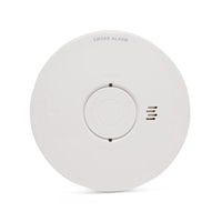 HiSPEC HSSA/OP/10 PULSE Mains Optical Smoke Alarm c/w 10 Year Lithium Battery Backup (Full Unit)