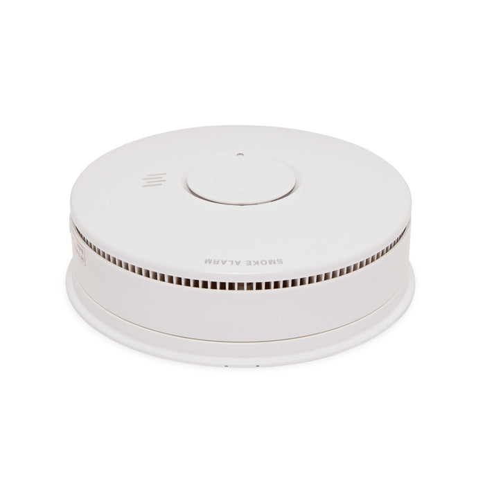 HiSPEC HSSA/OP/10 PULSE Mains Optical Smoke Alarm c/w 10 Year Lithium Battery Backup (Full Unit) - westbasedirect.com