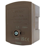 FuseBox TB5BR 100A 5 Pole Terminal Block IP20 Brown - westbasedirect.com
