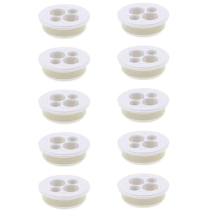 Wiska TKS32 32mm Grommet Suitable for Tails (2x25mm, 2x16mm) (10 Pack) - westbasedirect.com