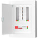 LIVE Electrical TPN08-125S TPN08-125S 8 Way TP&N Distribution Board with 4 Pole 125A Main Switch Incomer & 20/40kA DP SPD - westbasedirect.com