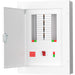 LIVE Electrical TPN08-250 TPN08-250 8 Way TP&N Distribution Board with 3 Pole 250A Main Switch Incomer - westbasedirect.com