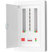 LIVE Electrical TPN12-125 12 Way TP&N Distribution Board with 4 Pole 125A Main Switch Incomer - westbasedirect.com
