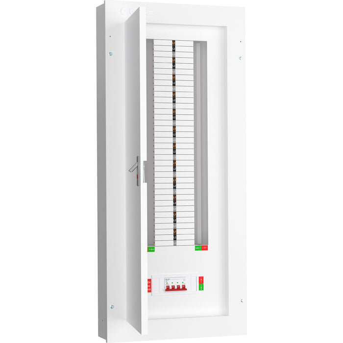 LIVE Electrical TPN24-125 24 Way TP&N Distribution Board with 4 Pole 125A Main Switch Incomer - westbasedirect.com