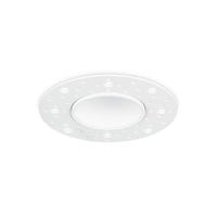 JCC JC1020WH V50 Pro Plaster-in Fire-Rated Downlight 6.2W IP65 3000K/4000K White
