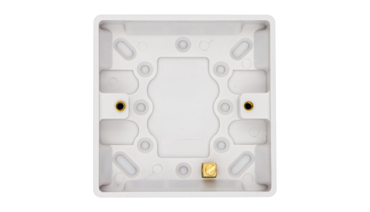 Deta Vimark VP1220E Pro 1G 16mm Pattress Box with Earth Terminal ...