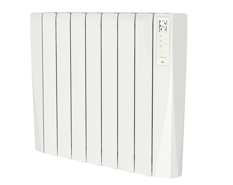 ATC WLS1200 iLifestyle Oil Filled Electric Thermal Radiator White 1200W 1.2kW - westbasedirect.com
