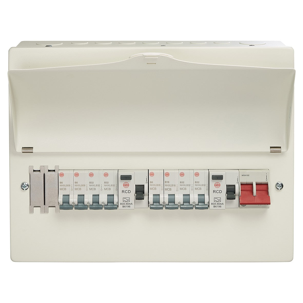 Wylex Populated Metal Consumer Units