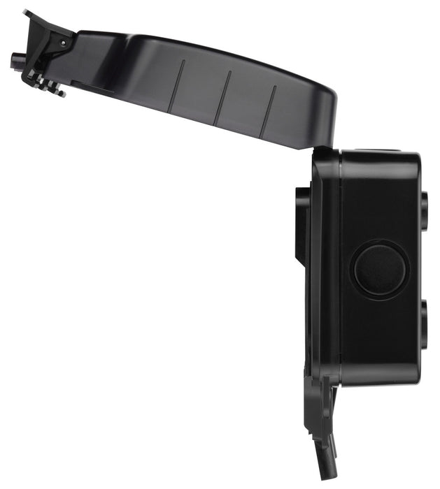 BG WP22/B Weatherproof Nexus Storm IP66 13A 2G Switched Socket - Matt Black