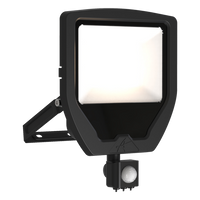 Ansell ACAE50/1/CW/B/PIR Calinor EVO LED Floodlight PIR Cool White 4000K 50W Black