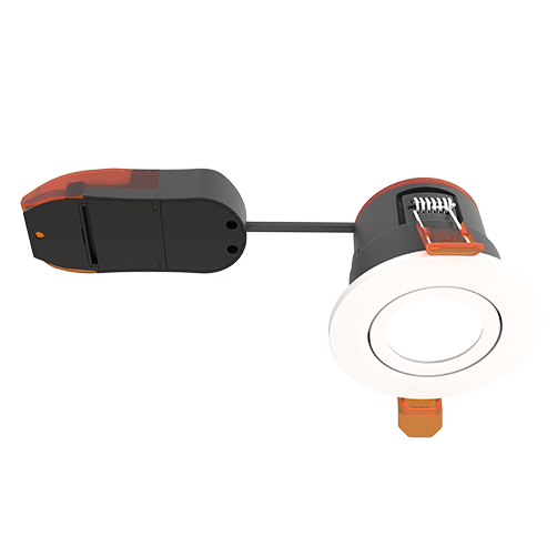 Ansell APRIPGXM/1 Prism Pro XM 5W/7W IP65 Dimmable Gimbal LED Fire Rated Downlight 2700K/3000K/4000K/6000K