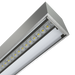 Ansell AVAS4/1/S/DD3 Vasco EVO CCT Multi Wattage 4ft/1200mm Bi-Directional Suspended/Surface Linear DALI Dimmable 3000K/4000K Silver - westbasedirect.com
