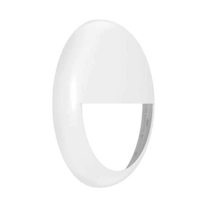 Collingwood WL77WE White Eyelid for Caddy Bulkhead