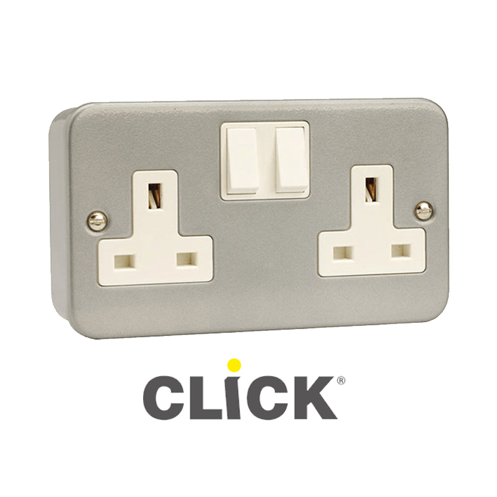 Click Metal Clad Switches & Sockets