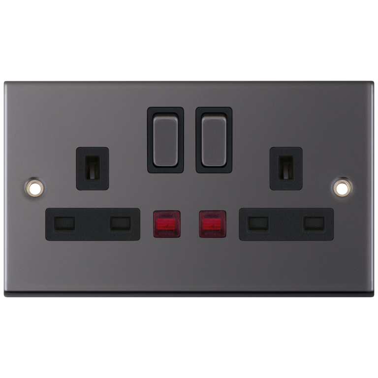 BUY Selectric DSL424 | 5M Slim Decorative | 2 Gang 13A Switched DP ...
