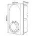EVEC VEC02 Wall Mounted Smart EV Charger 22kW Three Phase Untethered Universal Socket Type 1 & Type 2 - westbasedirect.com