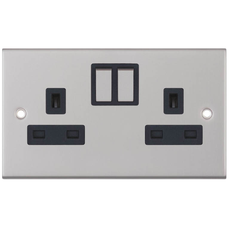 BUY Selectric DSL251 | 5M Slim Decorative | 2 Gang 13A Switched SP ...