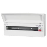 FuseBox F3022M 24 Module 22 Way Consumer Unit with 100A Main Switch - westbasedirect.com