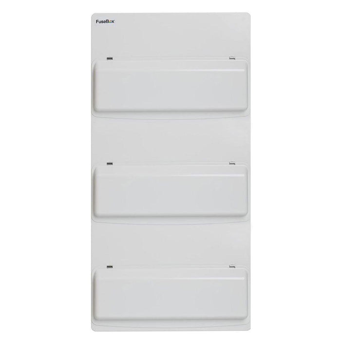 FuseBox F3048M 48 Way (3 Bank) Consumer Unit with 100A Main Switch - westbasedirect.com