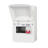 FuseBox F3004M 6 Module 4 Way Consumer Unit with 100A Main Switch - westbasedirect.com