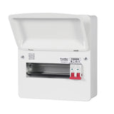 FuseBox F3008M 10 Module 8 Way Consumer Unit with 100A Main Switch - westbasedirect.com