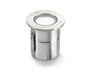 Collingwood GL019DC0F30 GL019 1W IP68 Low Voltage Frosted LED Ground Light, Stainless Steel, 100 Degree Beam Angle, 3000K - westbasedirect.com
