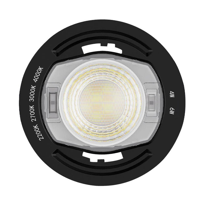 Collingwood DLT551500B10 H2 Lite CSP 4W/6W Wattage & CCT Switchable LED Downlight Dimmable 2200K/2700K/3000K/4000K White (10 Pack)