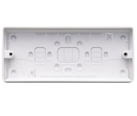 Buy MK Logic Plus K2185WHI 32mm 3 Gang Surface Pattress Box | White PVC ...