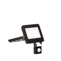 Aurora EN-FLV30P/40 30W VelaPIR LED IP65 Adjustable Floodlight PIR Black Cool White 4000K