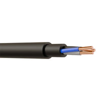 NYY-J 3 Core 6.0mm Outdoor Power & Control PVC Black Cable - Cut to Length sold per 1 metre