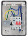 Sync Energy CFEV5RDAW 5 Module IP65 Weatherproof White Metal EV Charger Circuit Protection with 40A Type A DP RCBO, 100A Main Switch & Type 2 SPD - westbasedirect.com