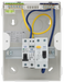 Sync Energy CFUEV5A 5 Module IP20 Metal Metal EV Charger Circuit Protection with 40A 30mA Type A RCD, 40A B Curve MCB & Type 2 SPD - westbasedirect.com