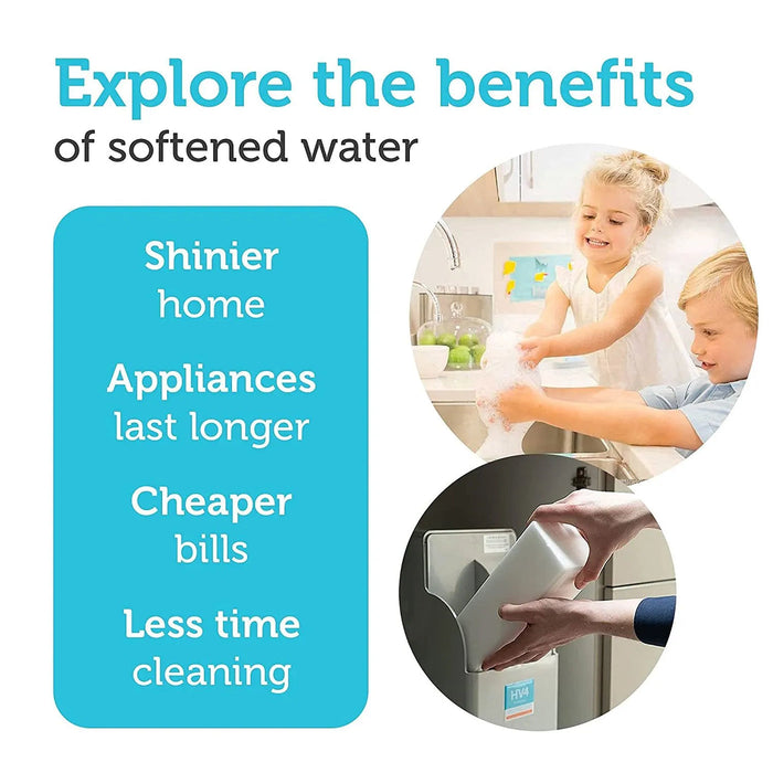 Harveys Water Softener Block Salt 2 x 4kg Blocks (Collection Only) - westbasedirect.com