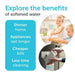 Harveys Water Softener Block Salt 2 x 4kg Blocks (Collection Only) - westbasedirect.com