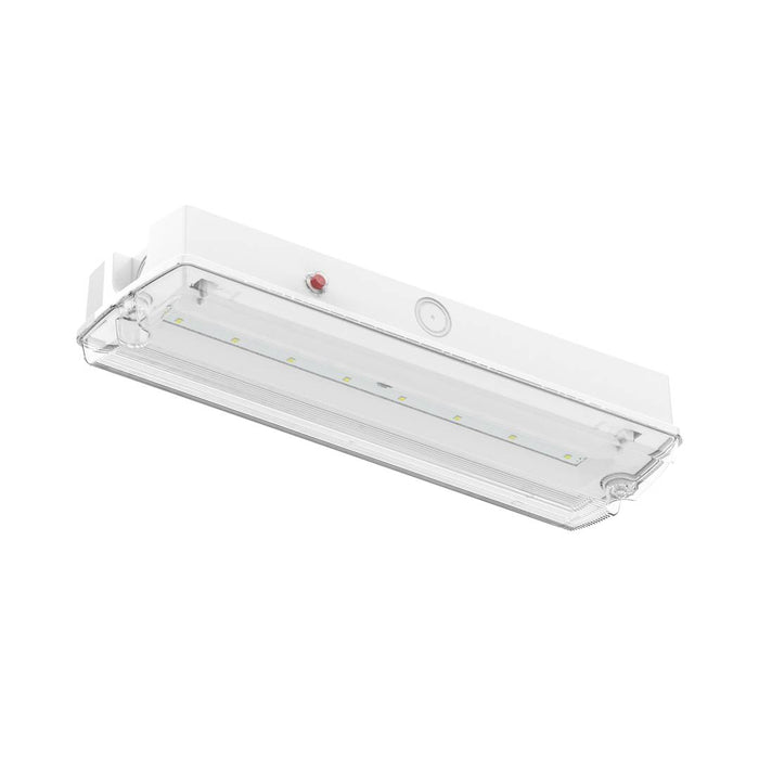 Collingwood EMBW1MS Salvus Emergency Bulkhead White, Maintained/Non-Maintained, Manual & Self-Test, 2.5W, IP65
