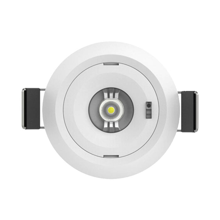 Collingwood EMRW3MS Salvus Route Recessed Emergency Downlight, White, Non-Maintained, Manual & Self-Test, 3W, IP20